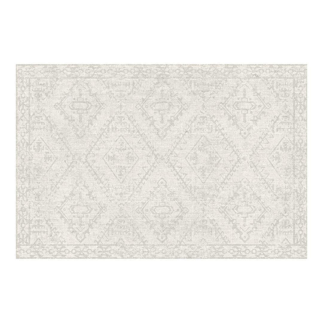 McCall Swatch | White - Carolina Creekhouse Easy to Clean Premium Vinyl Mats