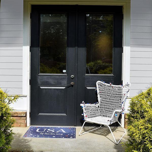 USA FloorFlat - Premium Vinyl Floor Mat - Carolina Creekhouse Easy to Clean Premium Vinyl Mats