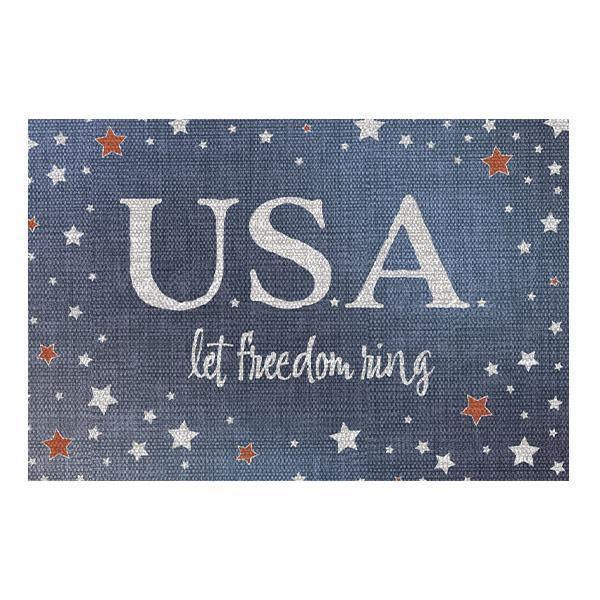 USA FloorFlat - Premium Vinyl Floor Mat - Carolina Creekhouse Easy to Clean Premium Vinyl Mats