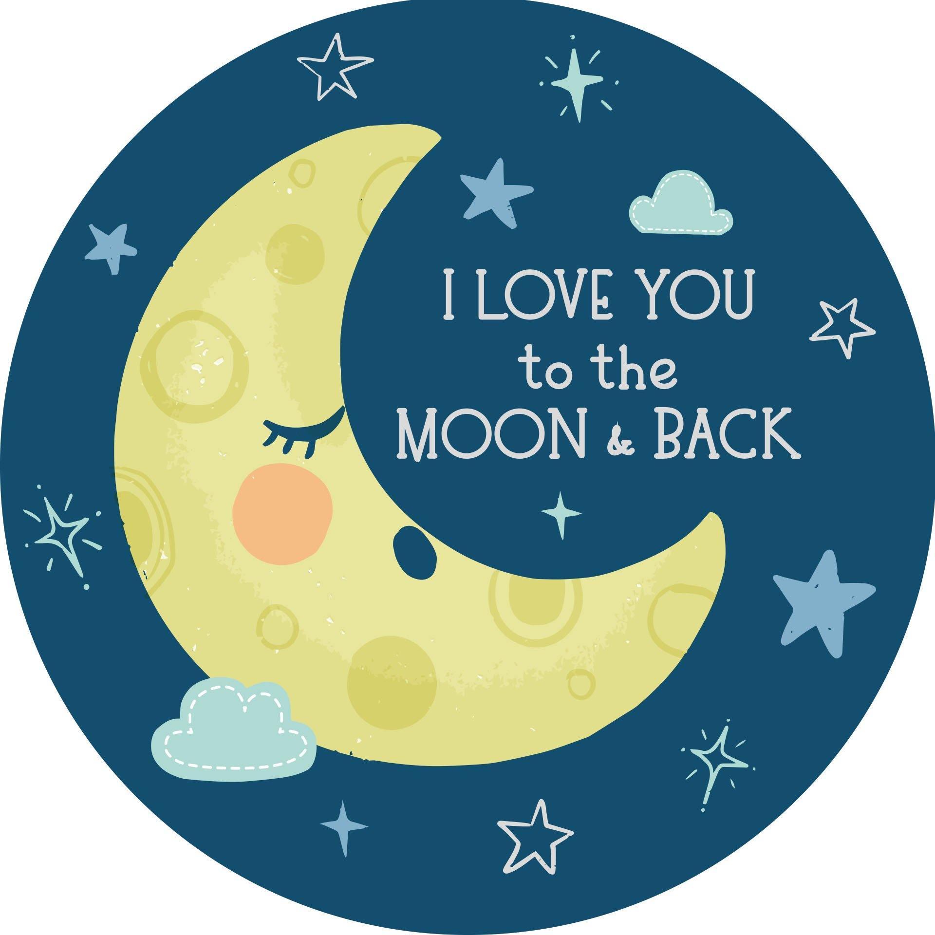 Moon and Back FloorFlat - Premium Vinyl Mat - Carolina Creekhouse Easy to Clean Premium Vinyl Mats