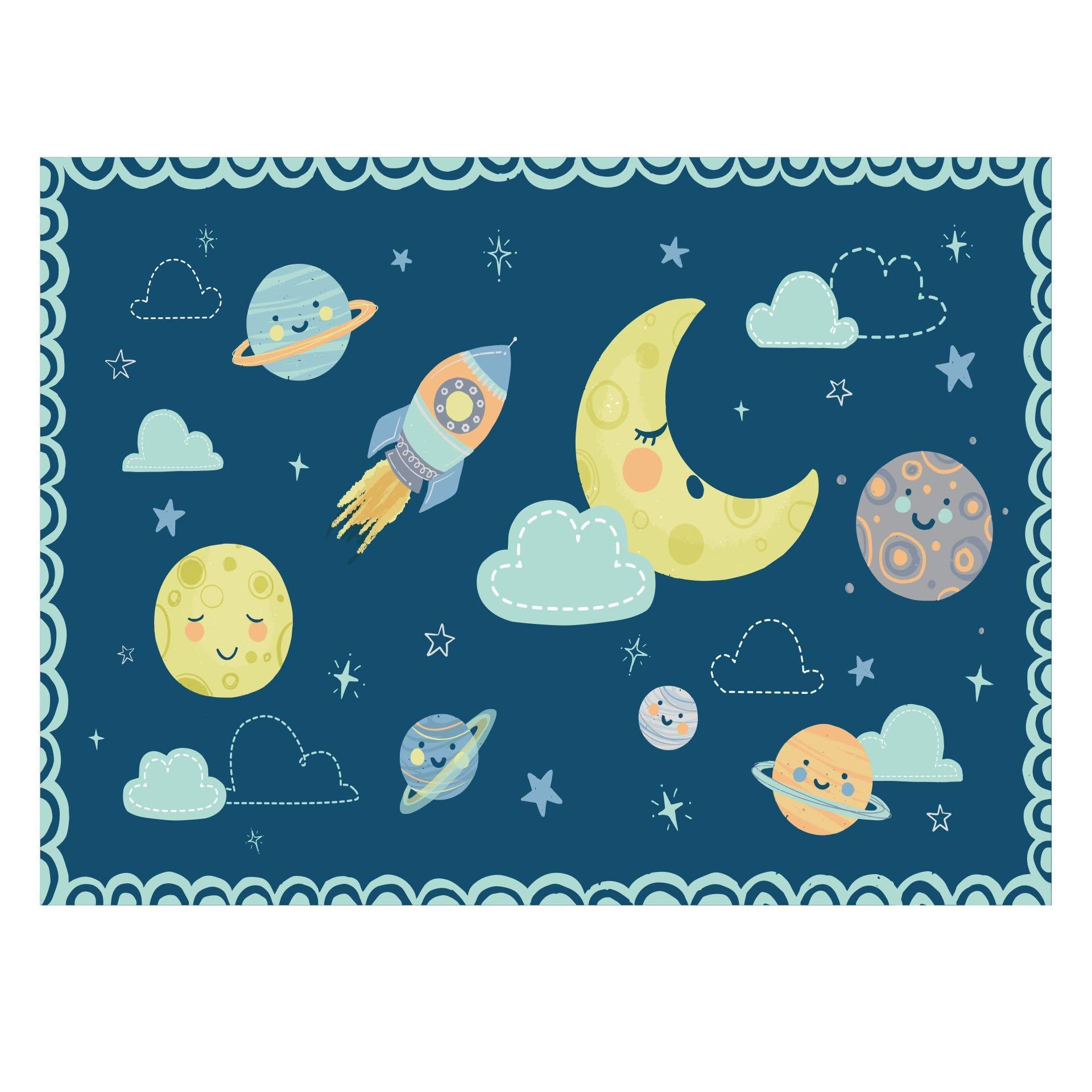 Moon Group FloorFlat - Premium Vinyl Mat - Carolina Creekhouse Easy to Clean Premium Vinyl Mats