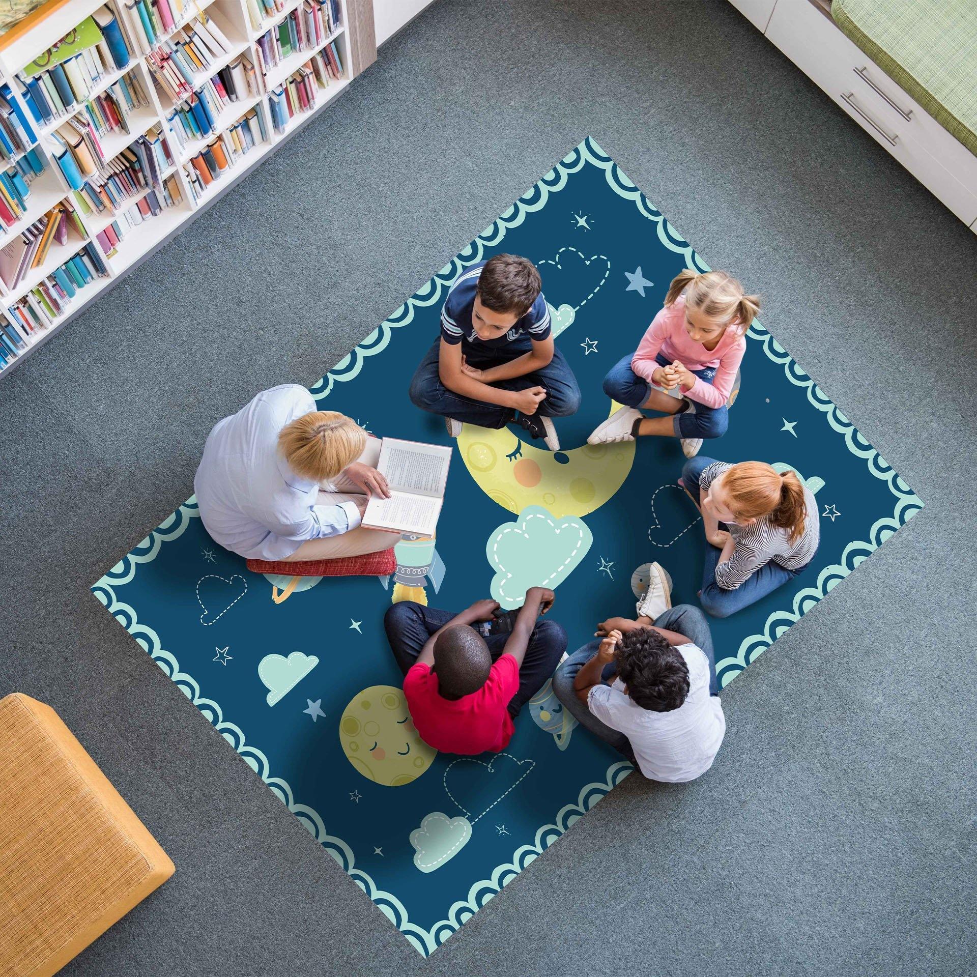 Moon Group FloorFlat - Premium Vinyl Mat - Carolina Creekhouse Easy to Clean Premium Vinyl Mats