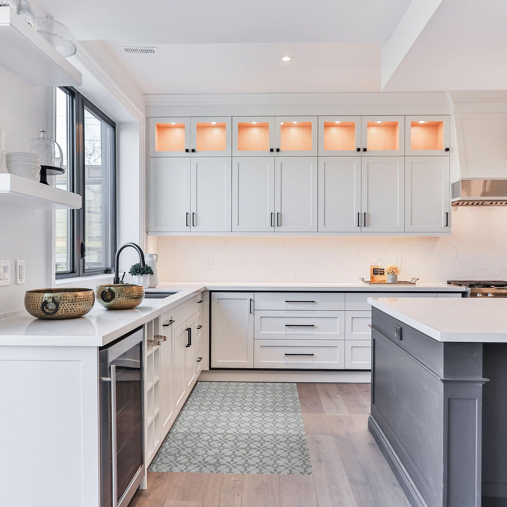 Rachel FloorFlat - Premium Vinyl Mat - Carolina Creekhouse Easy to Clean Premium Vinyl Mats