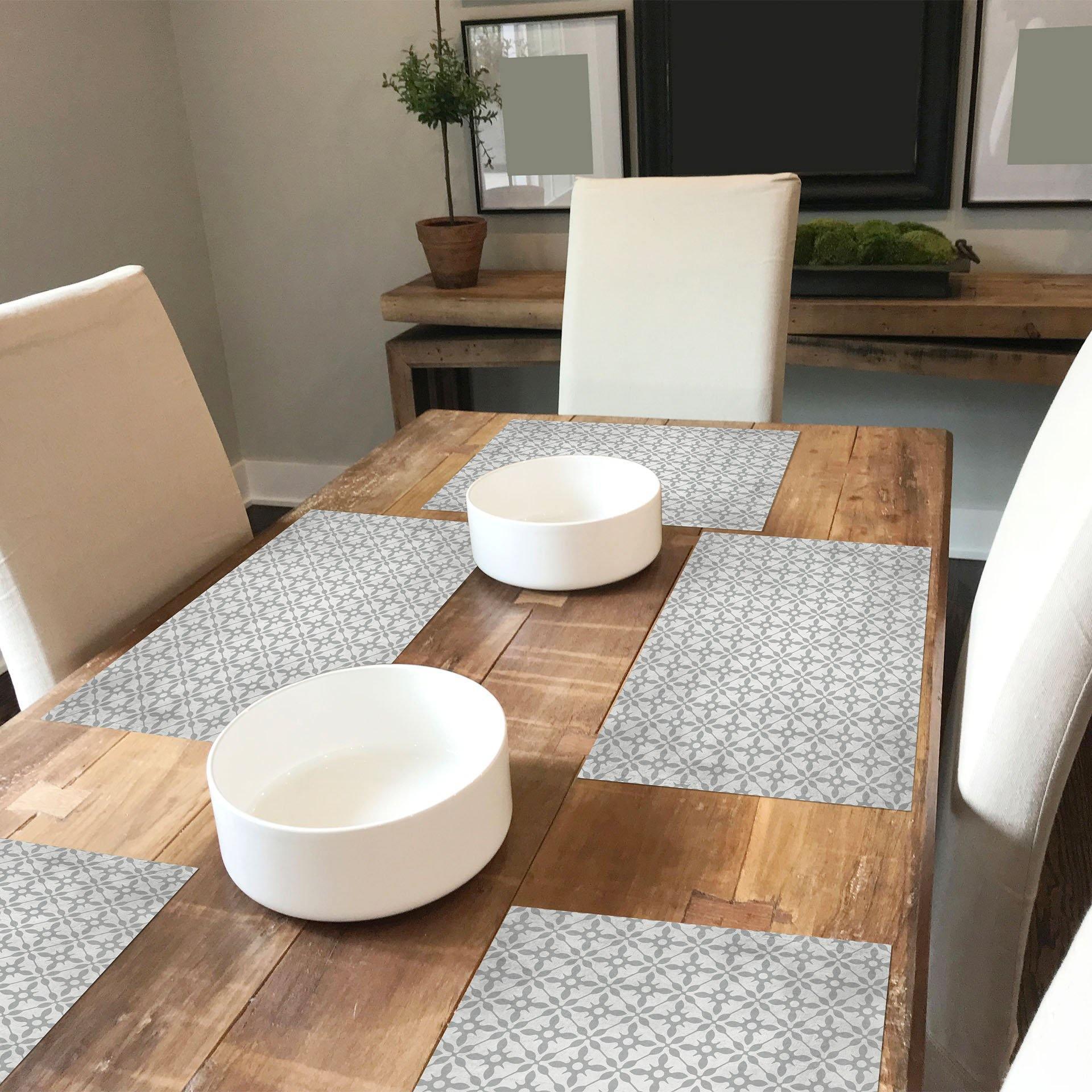 Rachel Placemat - Premium Vinyl Mat - Carolina Creekhouse Easy to Clean Premium Vinyl Mats