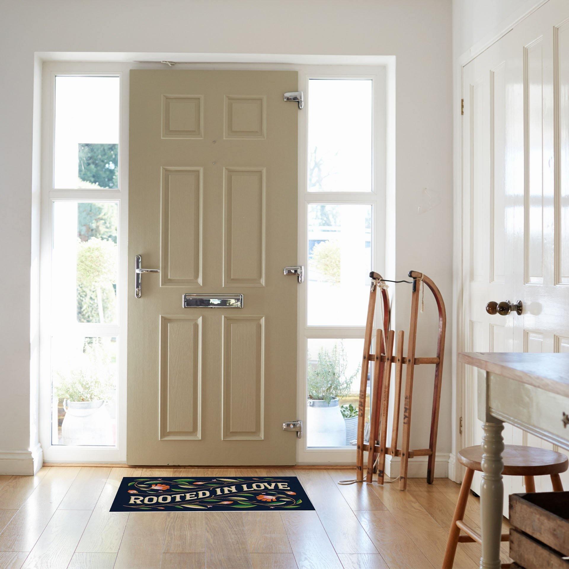 Rooted FloorFlat - Premium Vinyl Mat - Carolina Creekhouse Easy to Clean Premium Vinyl Mats