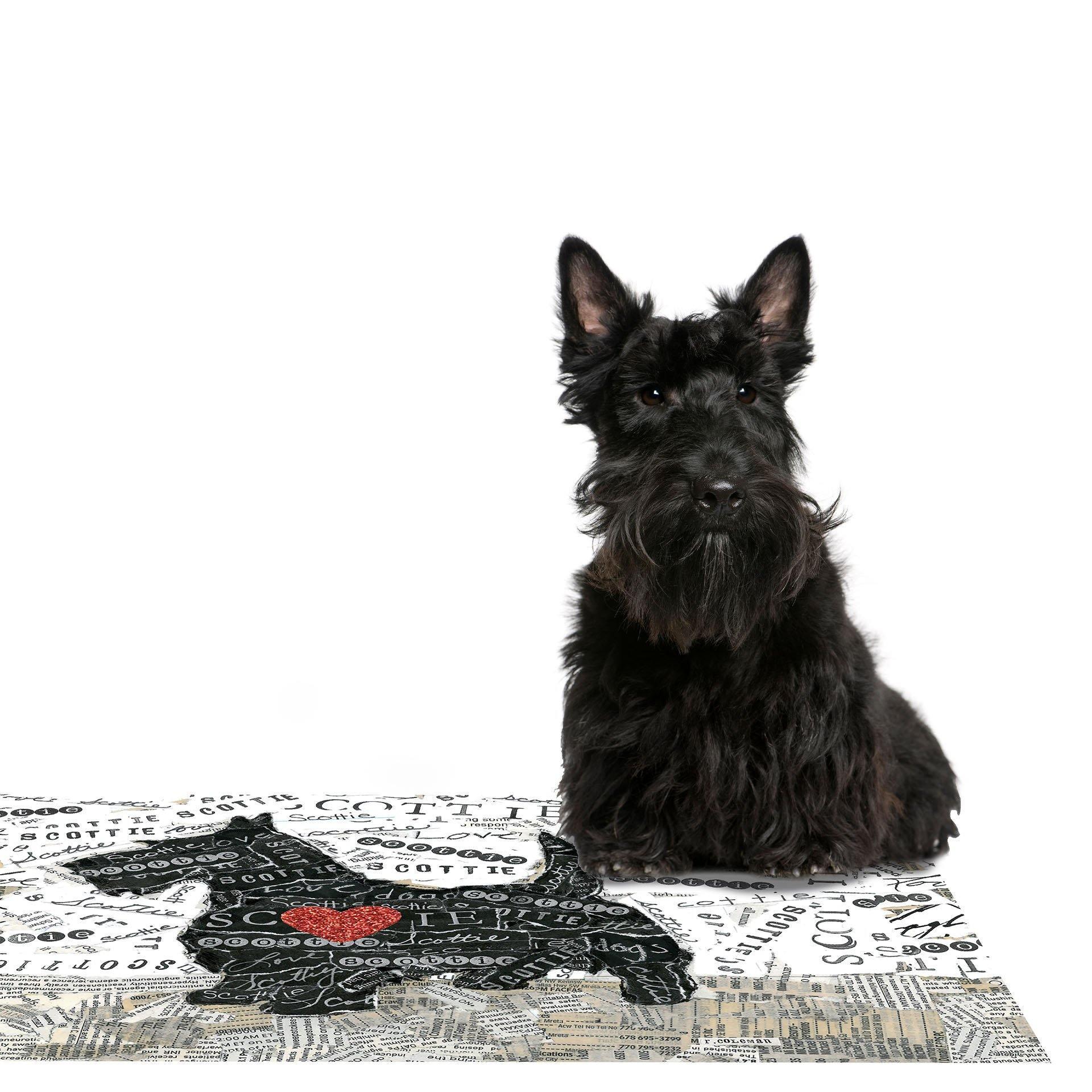 Scottie PetFlat - Premium Vinyl Mat - Carolina Creekhouse Easy to Clean Premium Vinyl Mats