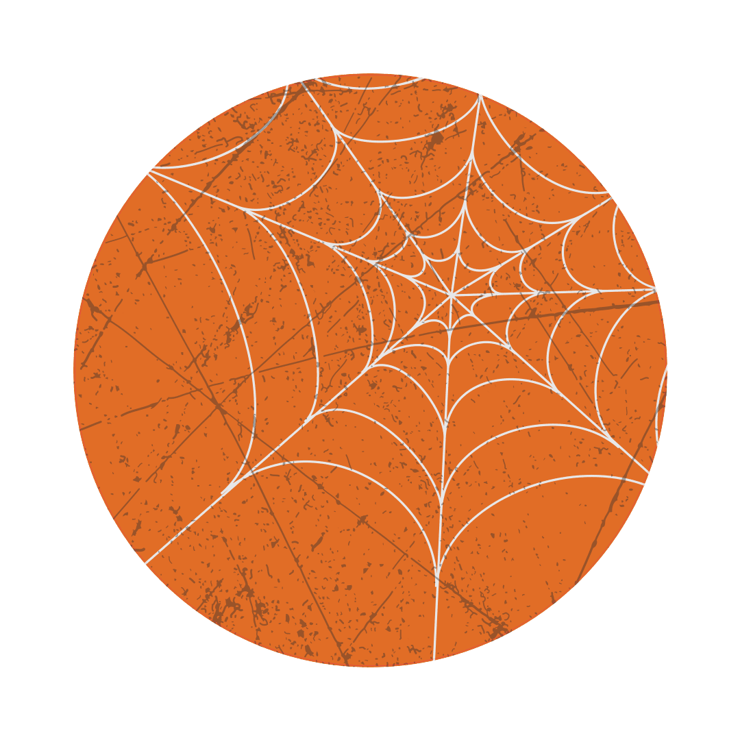 Spooktacular Placemat | Orange - Carolina Creekhouse Easy to Clean Premium Vinyl Mats