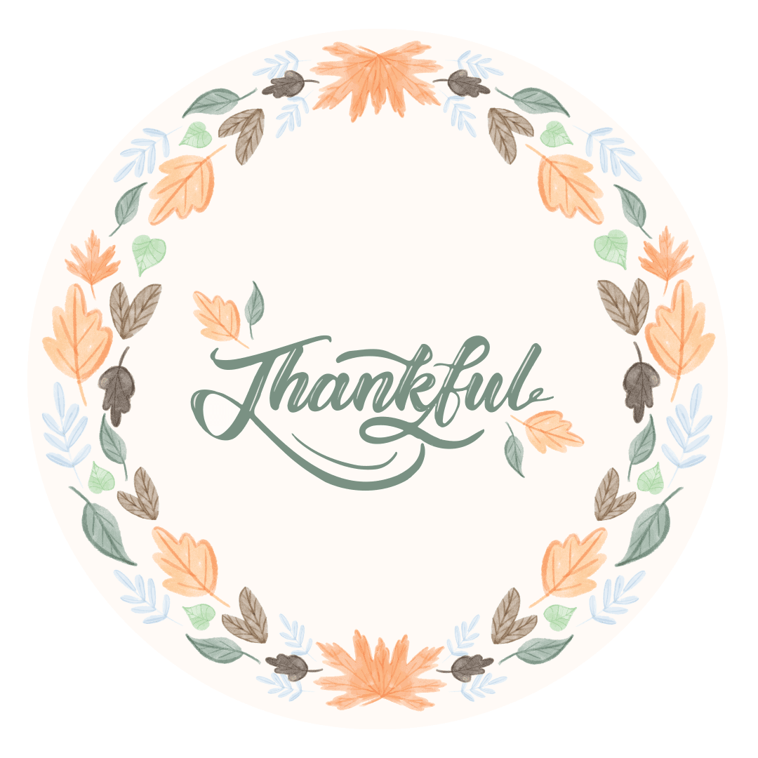 Thankful Placemat - Carolina Creekhouse Easy to Clean Premium Vinyl Mats