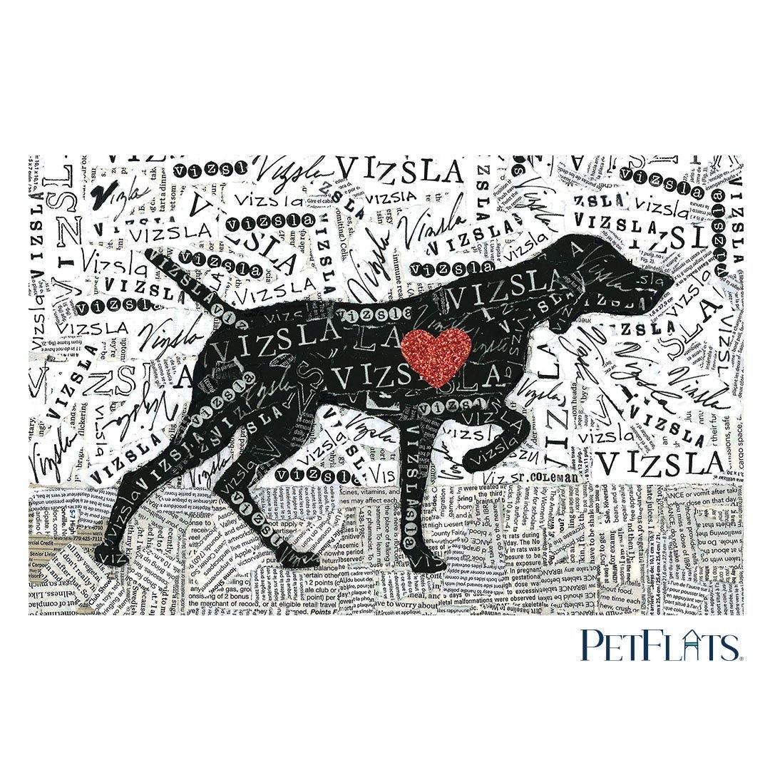 Vizsla PetFlat - Premium Vinyl Mat - Carolina Creekhouse Easy to Clean Premium Vinyl Mats