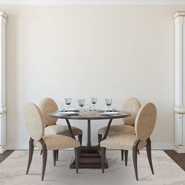 Rosemary FloorFlat | Tan - Premium Vinyl Mat - Carolina Creekhouse Easy to Clean Premium Vinyl Mats