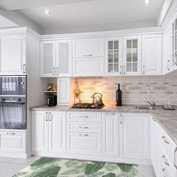 Lanai FloorFlat | Green - Premium Vinyl Floor Mat - Carolina Creekhouse Easy to Clean Premium Vinyl Mats