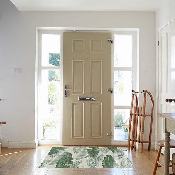 Lanai FloorFlat | Green - Premium Vinyl Floor Mat - Carolina Creekhouse Easy to Clean Premium Vinyl Mats