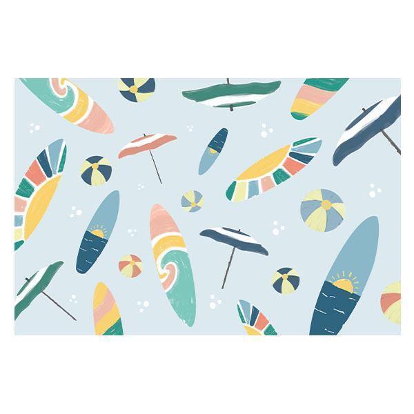 Malibu Placemat - Carolina Creekhouse Easy to Clean Premium Vinyl Mats