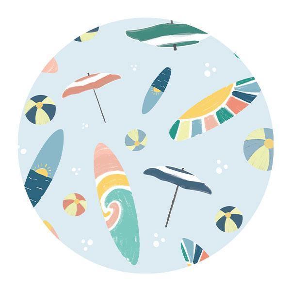 Malibu Placemat - Carolina Creekhouse Easy to Clean Premium Vinyl Mats