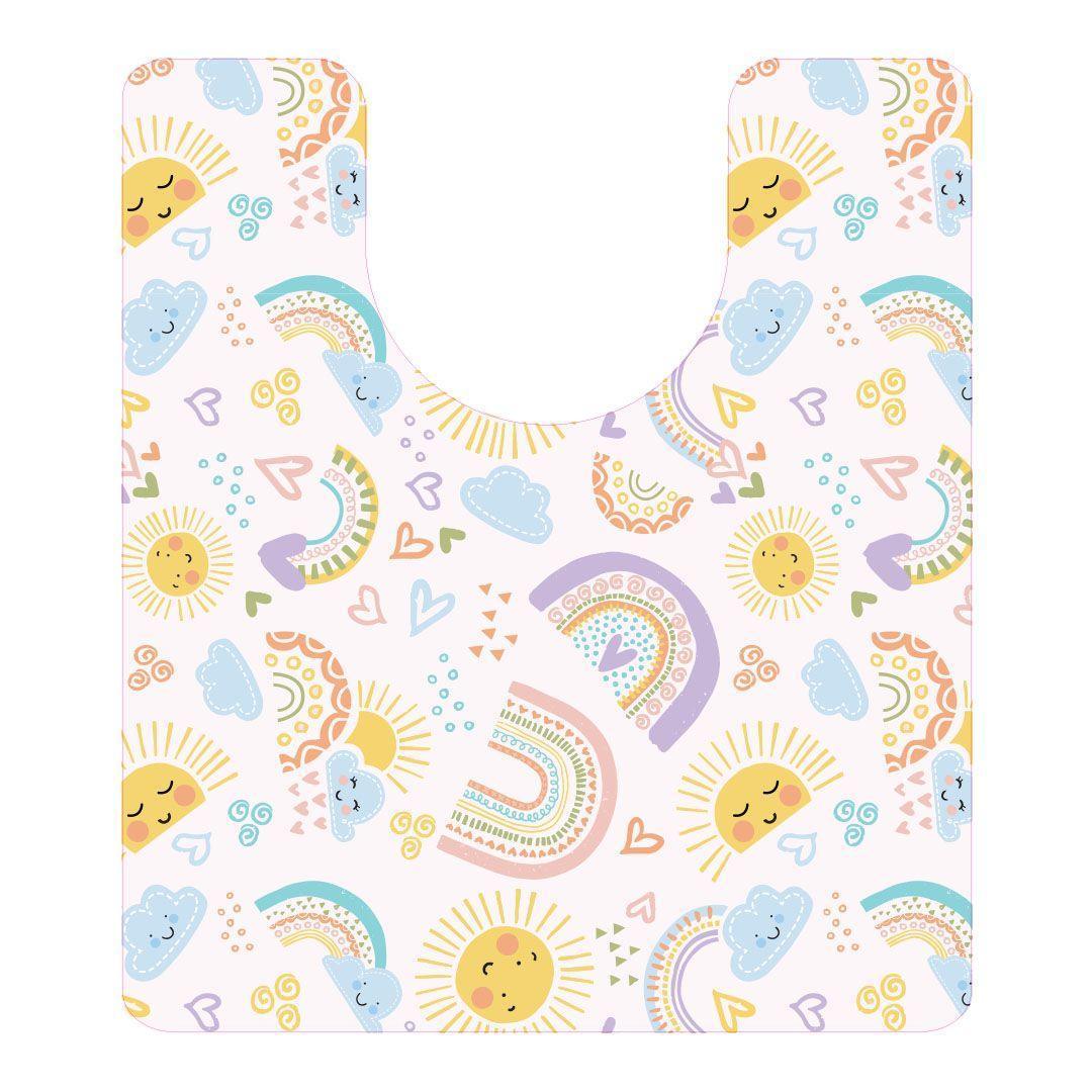 Sunshine ToiletFlat - Carolina Creekhouse Easy to Clean Premium Vinyl Mats