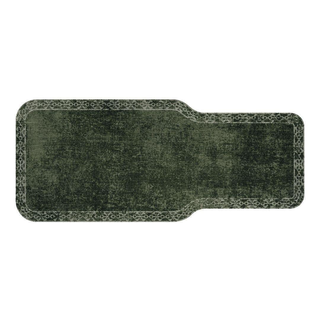 Evelyn Keyboard Pad OfficeFlat | Green - Premium Vinyl Mat - Carolina Creekhouse Easy to Clean Premium Vinyl Mats