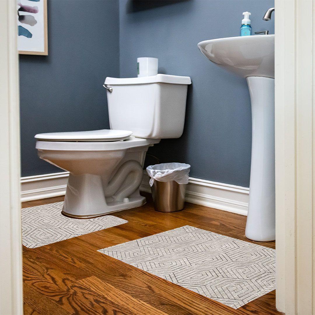 Camden ToiletFlat - Carolina Creekhouse Easy to Clean Premium Vinyl Mats