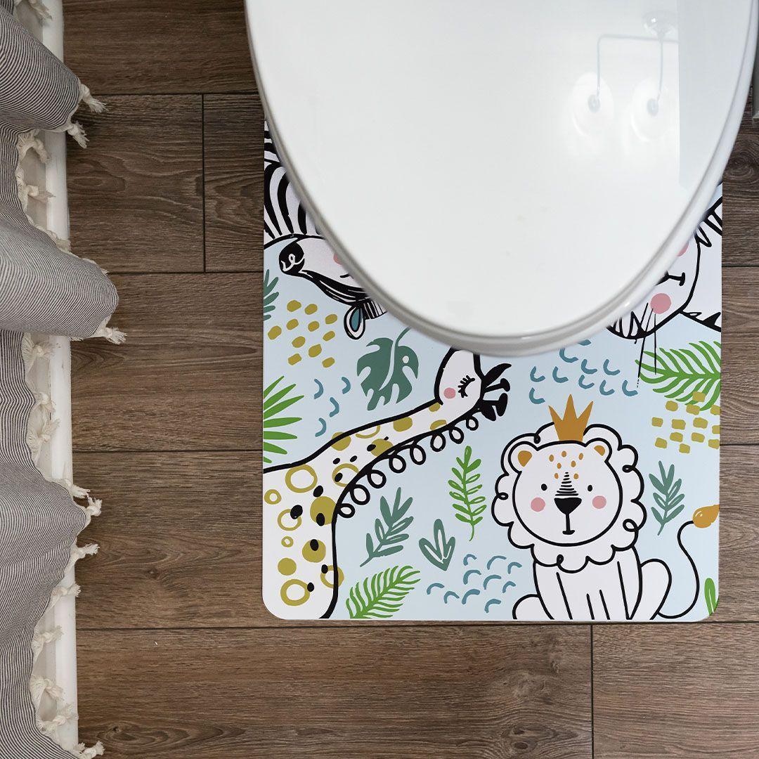 Safari ToiletFlat - Carolina Creekhouse Easy to Clean Premium Vinyl Mats