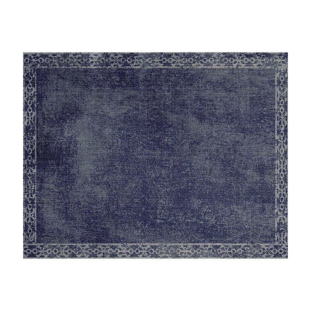 Evelyn Desk Pad OfficeFlat | Navy - Premium Vinyl Mat - Carolina Creekhouse Easy to Clean Premium Vinyl Mats