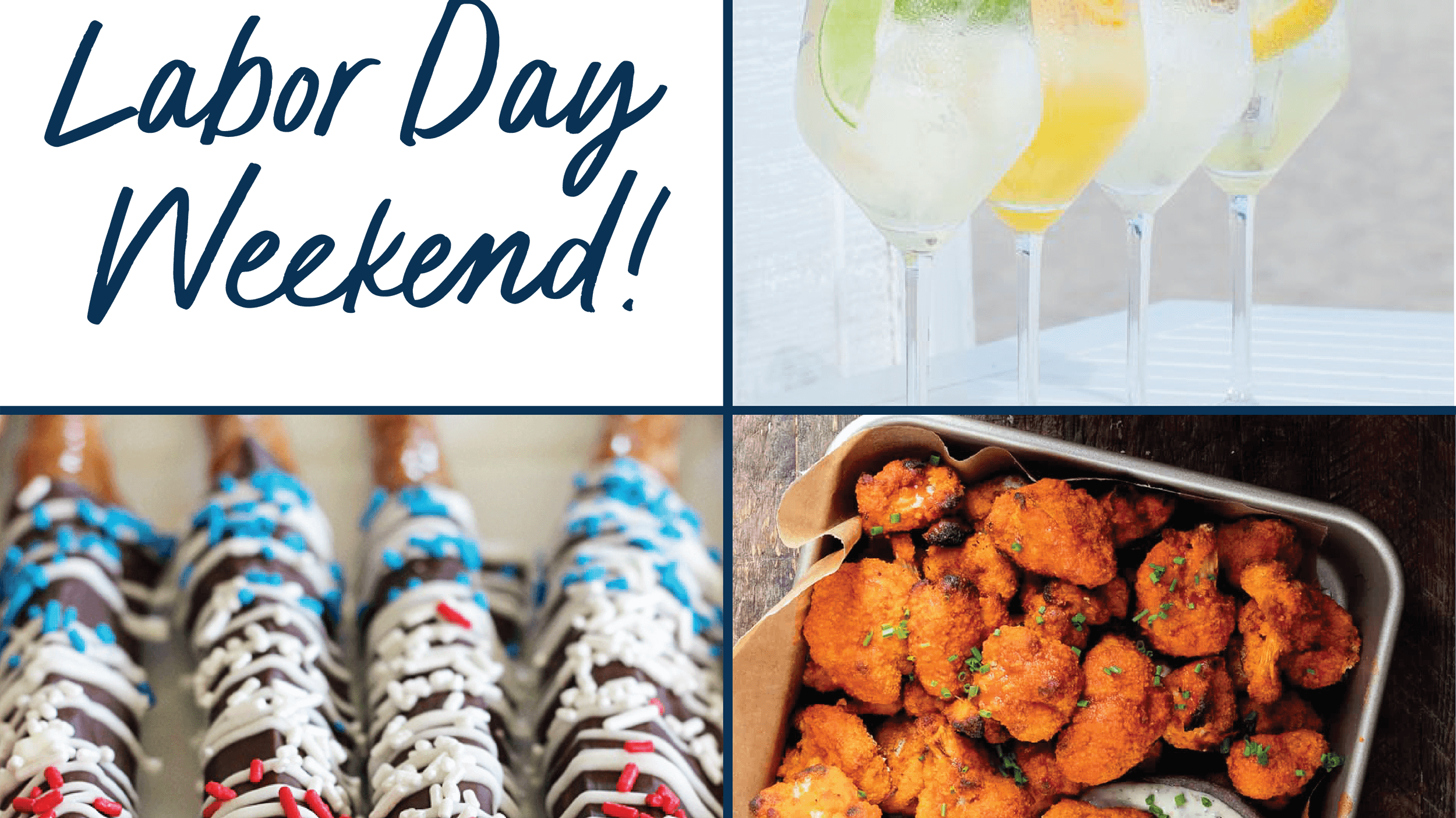 Our 3 Recipe Favorites for Labor Day Weekend! - Carolina Creekhouse Easy to Clean Premium Vinyl Mats