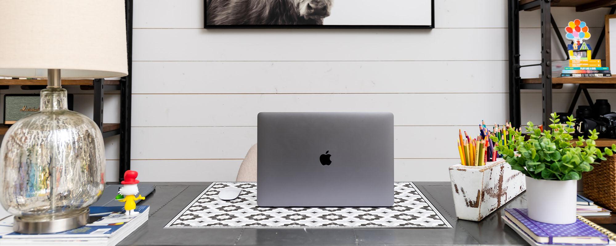 Refresh that Desk - Carolina Creekhouse Easy to Clean Premium Vinyl Mats