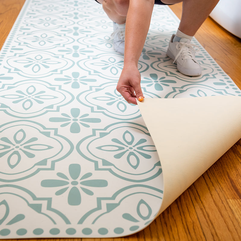 Tile FloorFlats - Carolina Creekhouse Easy to Clean Premium Vinyl Mats 