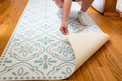 Tile FloorFlats - Carolina Creekhouse Easy to Clean Premium Vinyl Mats 