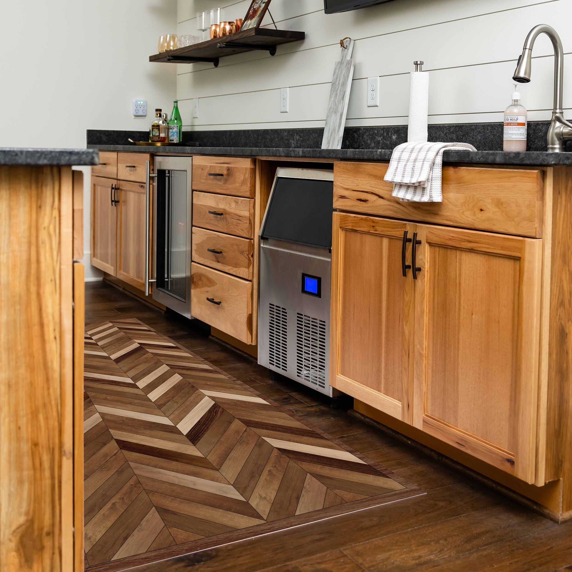 Wood FloorFlats - Carolina Creekhouse Easy to Clean Premium Vinyl Mats