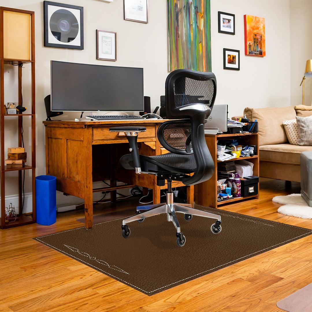 Touch of Class Chair OfficeFlat - Premium Vinyl Floor Mat - Carolina Creekhouse Easy to Clean Premium Vinyl Mats