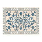 Amelia FloorFlat | Blue - Carolina Creekhouse Easy to Clean Premium Vinyl Mats 