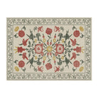 Amelia FloorFlat | Red - Carolina Creekhouse Easy to Clean Premium Vinyl Mats 