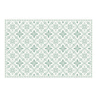 Isabella FloorFlat | Green - Carolina Creekhouse Easy to Clean Premium Vinyl Mats 
