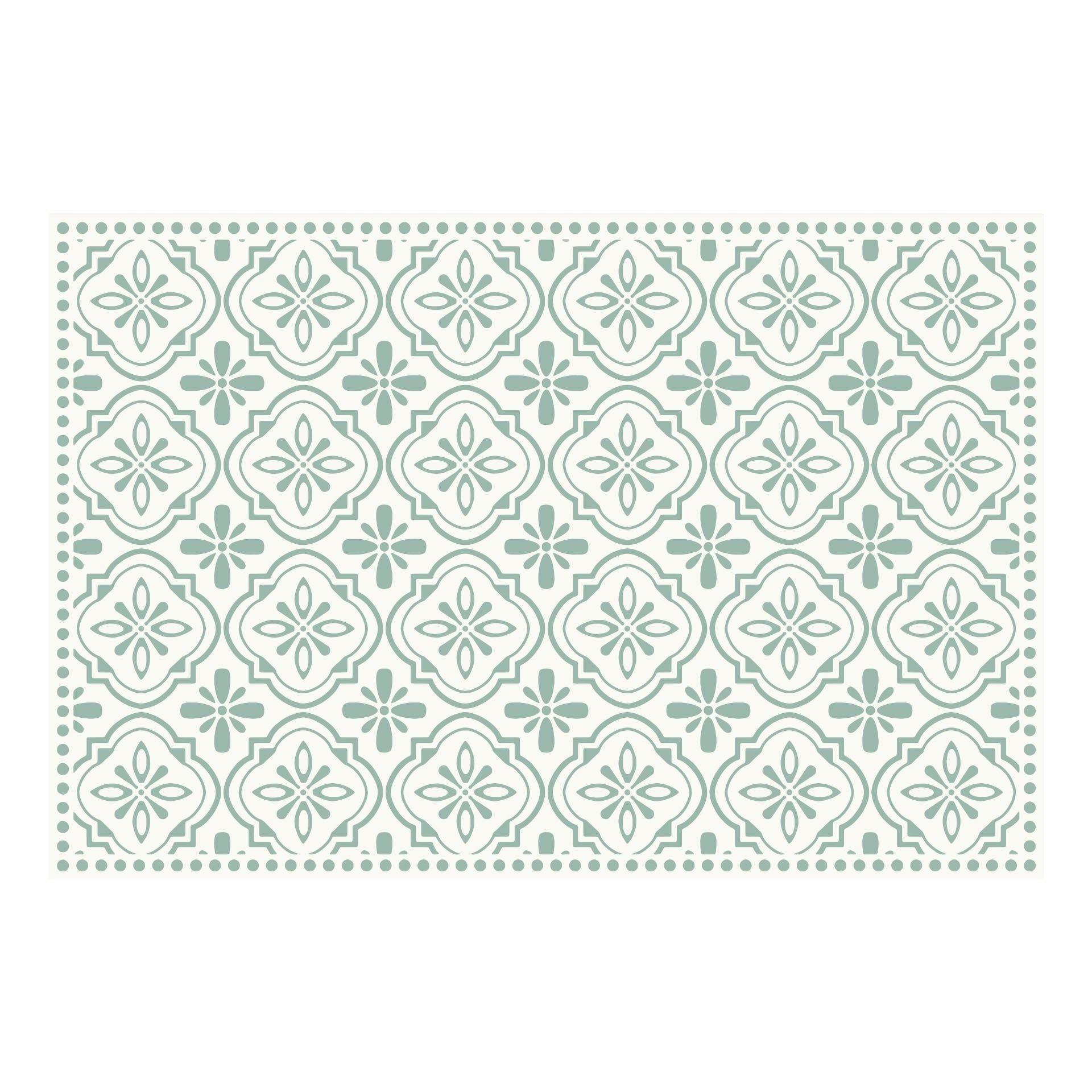 Isabella Green 14x19 Placemats - Set of 4 *Final Sale* PERFECT - Carolina Creekhouse Easy to Clean Premium Vinyl Mats