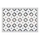 Sarah Black 6x8 FloorFlat - *Final Sale* NOT PERFECT - Carolina Creekhouse Easy to Clean Premium Vinyl Mats
