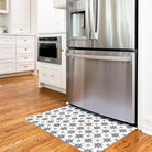 Aurora FloorFlat | Black Star - Premium Vinyl Mat - Carolina Creekhouse Easy to Clean Premium Vinyl Mats