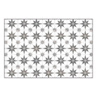 Aurora Placemat | Black Star - Carolina Creekhouse Easy to Clean Premium Vinyl Mats