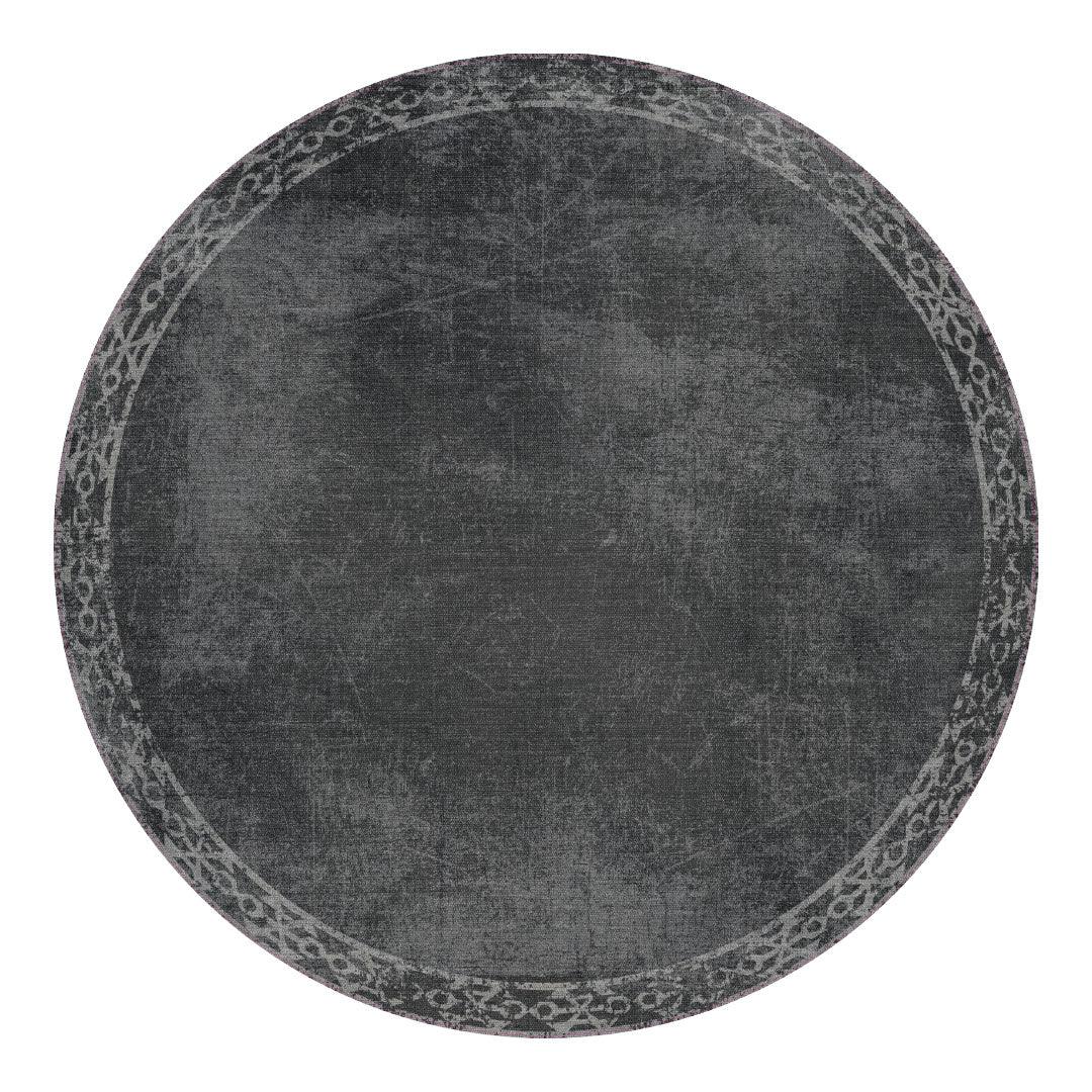 Evelyn Placemat | Charcoal - Carolina Creekhouse Easy to Clean Premium Vinyl Mats