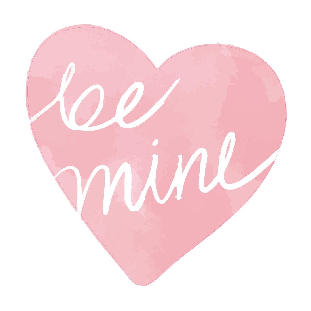 "Be Mine" Heart Placemat - Carolina Creekhouse Easy to Clean Premium Vinyl Mats