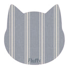 Custom Jane Cat PetFlat | Blue - Premium Vinyl Mat - Carolina Creekhouse Easy to Clean Premium Vinyl Mats