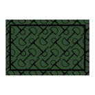 All the Gold Placemat | Green - Carolina Creekhouse Easy to Clean Premium Vinyl Mats