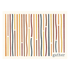 Gather & Be Thankful Placemat - Carolina Creekhouse Easy to Clean Premium Vinyl Mats