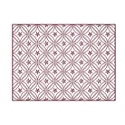 Grace FloorFlat | Maroon - Carolina Creekhouse Easy to Clean Premium Vinyl Mats 