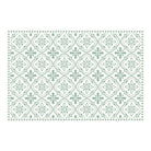 Isabella Green 13x19 Placemats - Set of 4 *Final Sale* PERFECT - Carolina Creekhouse Easy to Clean Premium Vinyl Mats