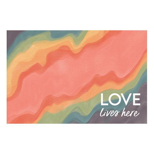 Love Lives Here FloorFlat - Carolina Creekhouse Easy to Clean Premium Vinyl Mats 