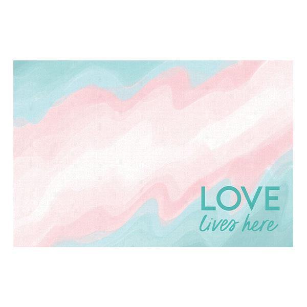 Love Lives Here FloorFlat - Carolina Creekhouse Easy to Clean Premium Vinyl Mats 