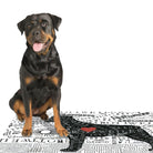 Rottweiler PetFlat - Premium Vinyl Mat - Carolina Creekhouse Easy to Clean Premium Vinyl Mats
